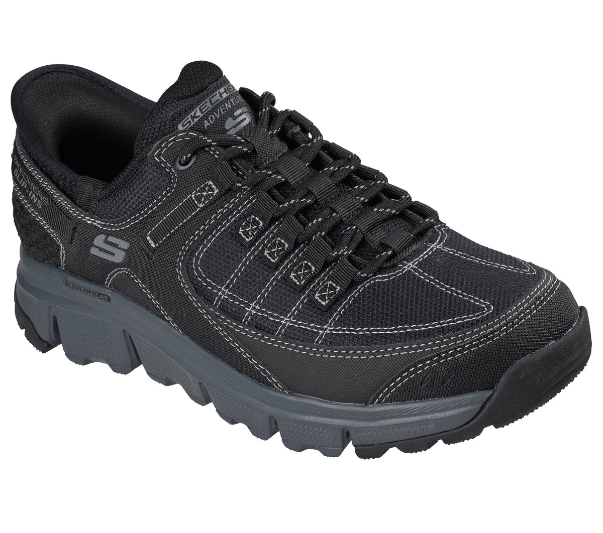 Skechers Slip-ins: Summits All-Terrain — BLACK / CHARCOAL