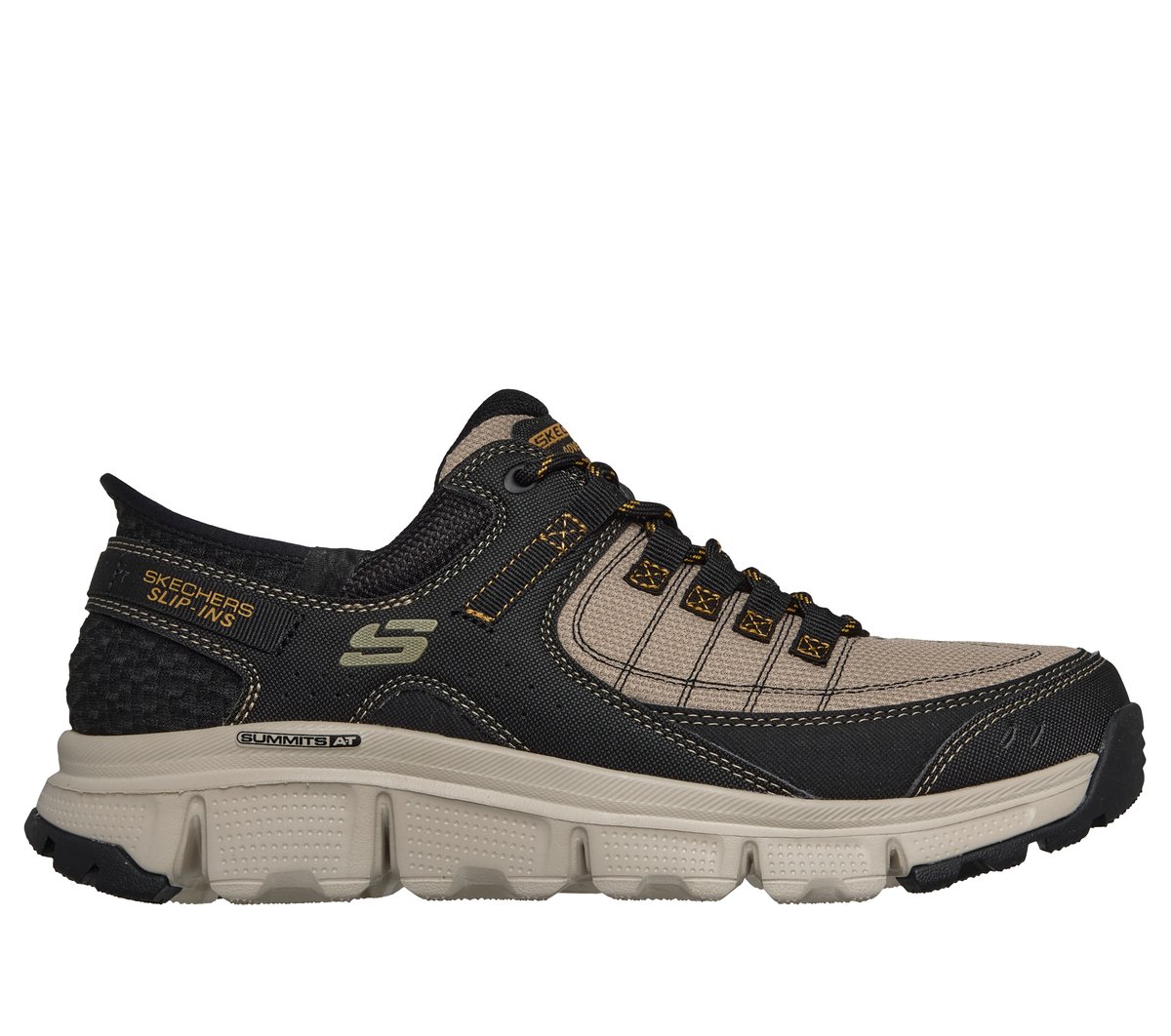 Skechers Slip-ins: Summits All-Terrain — TAUPE / BLACK