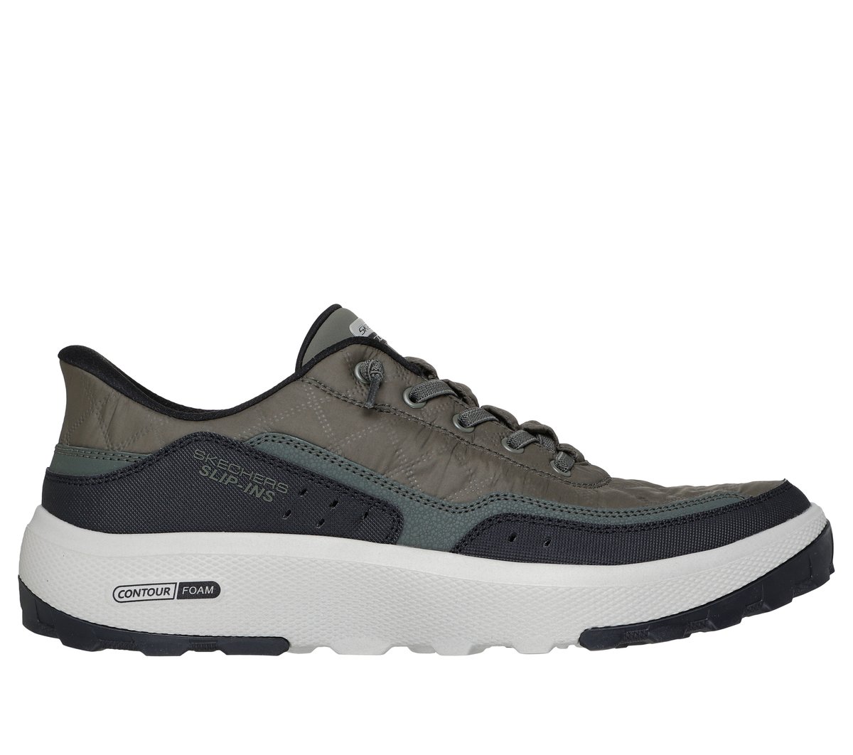 Skechers Slip-ins Relaxed Fit: Urban Explore - Cozy Fit — OLIVE