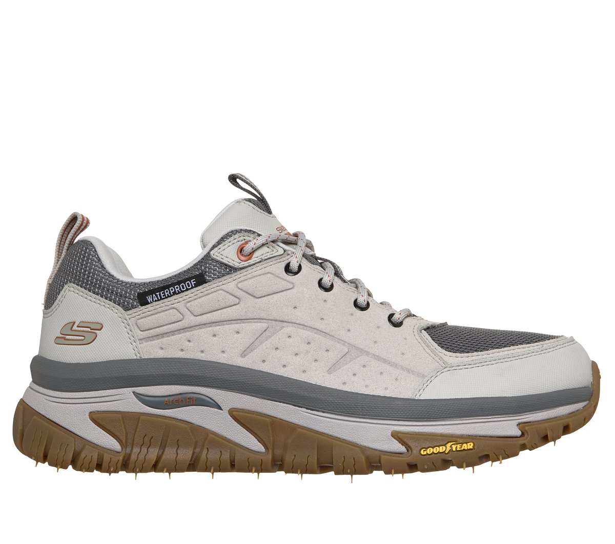 Waterproof: Arch Fit Road Walker - Vernal — LIGHT GRAY