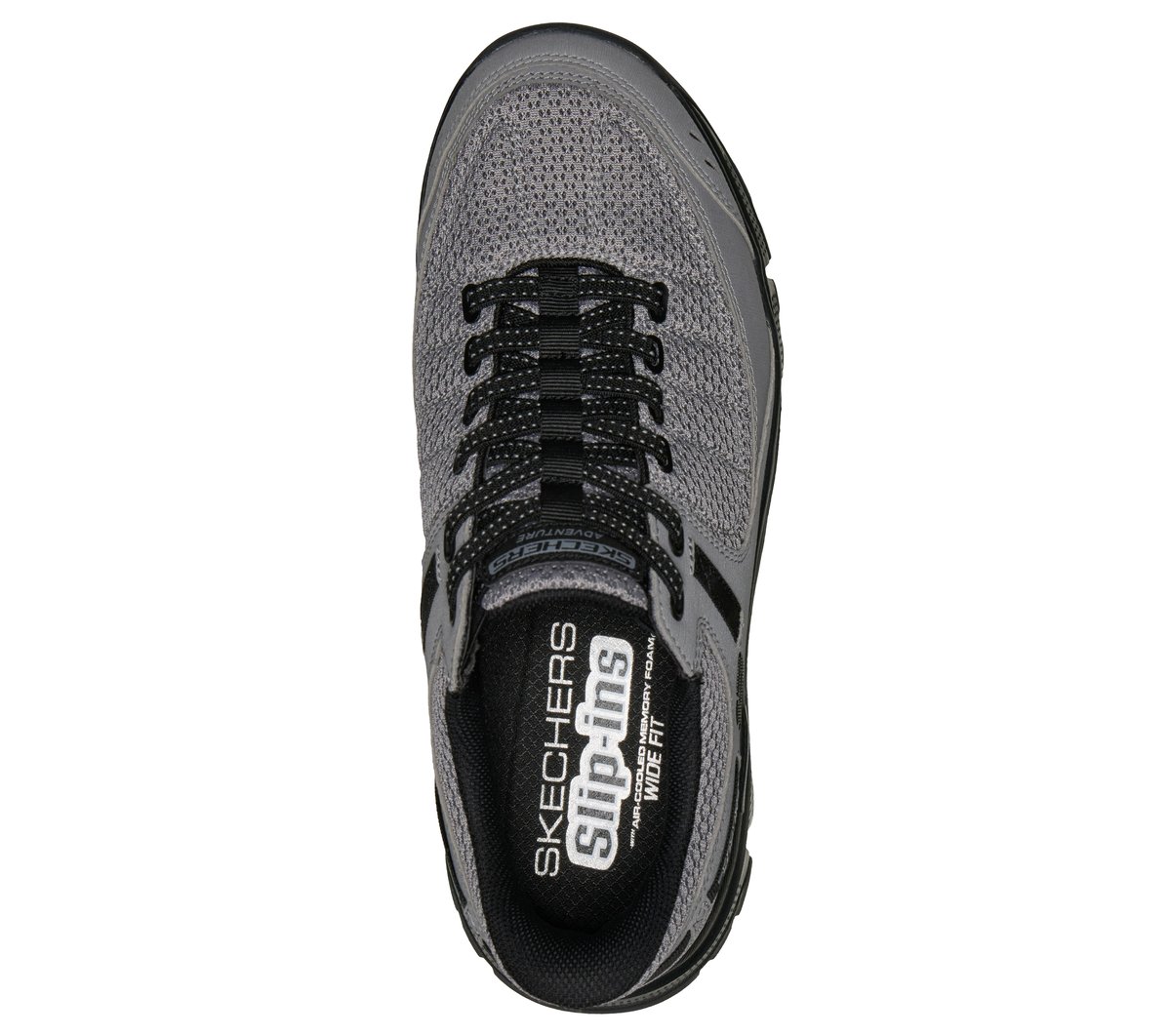 Skechers Slip-ins: Summits All-Terrain - Distant Bridge — GRAY / BLACK