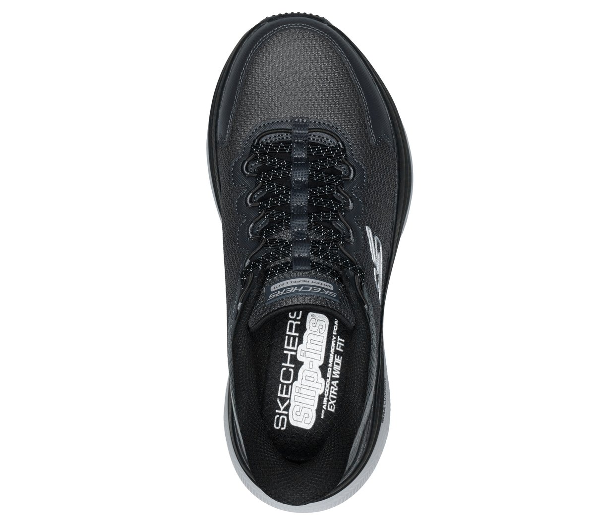 Skechers Slip-ins Relaxed Fit: Max Cushioning Zirrus — CHARCOAL
