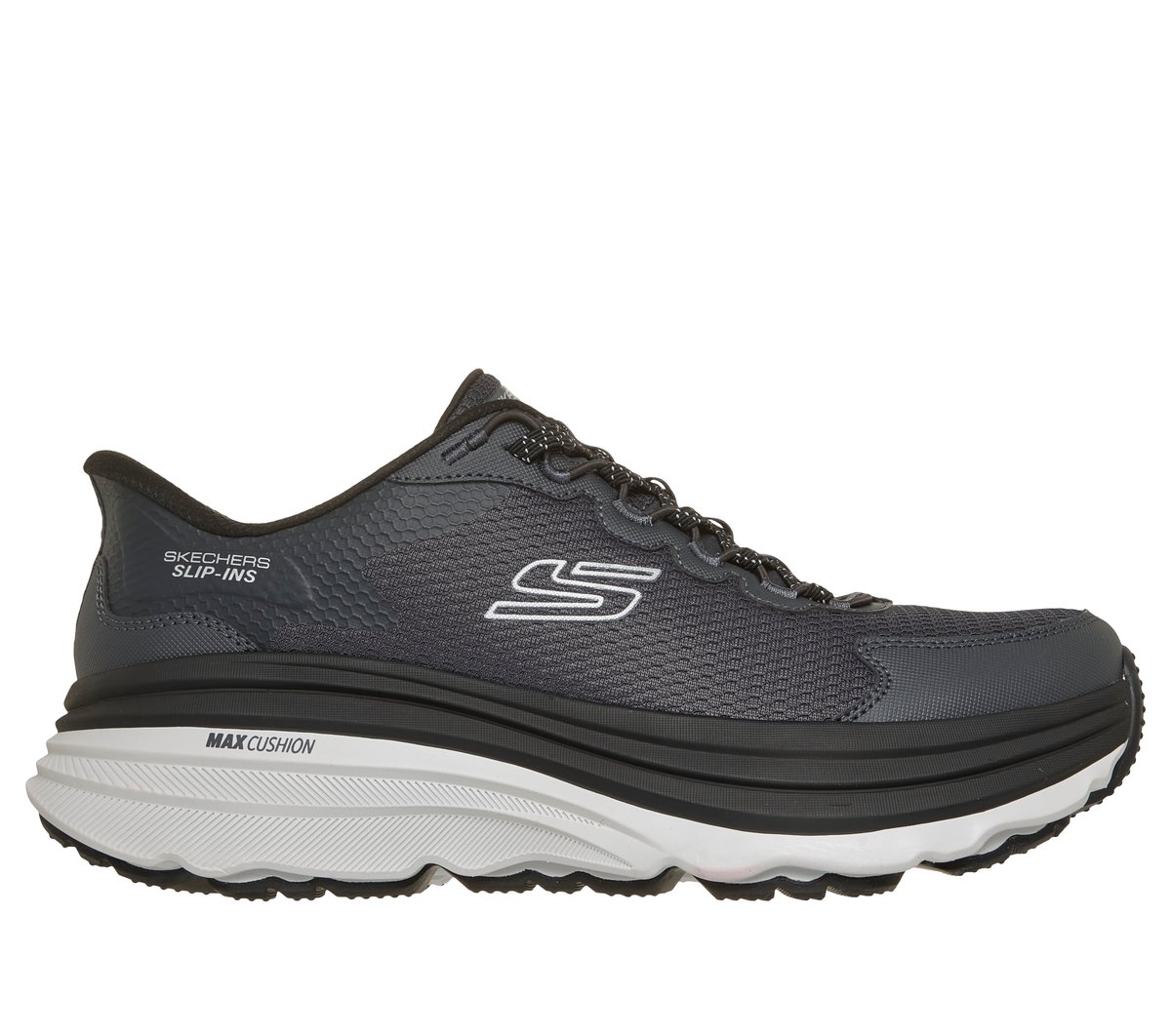 Skechers Slip-ins Relaxed Fit: Max Cushioning Zirrus — CHARCOAL