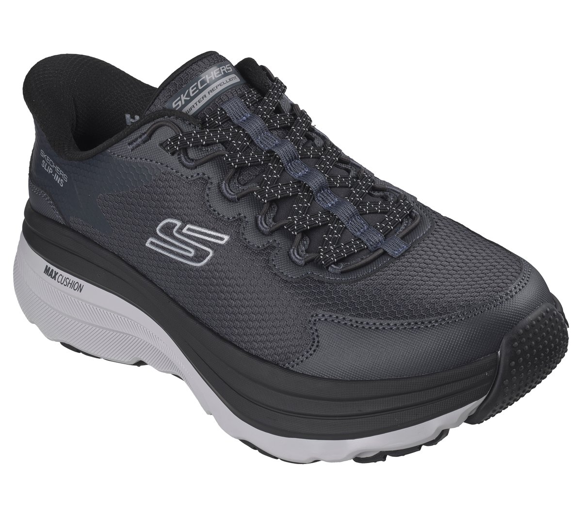 Skechers Slip-ins Relaxed Fit: Max Cushioning Zirrus — CHARCOAL
