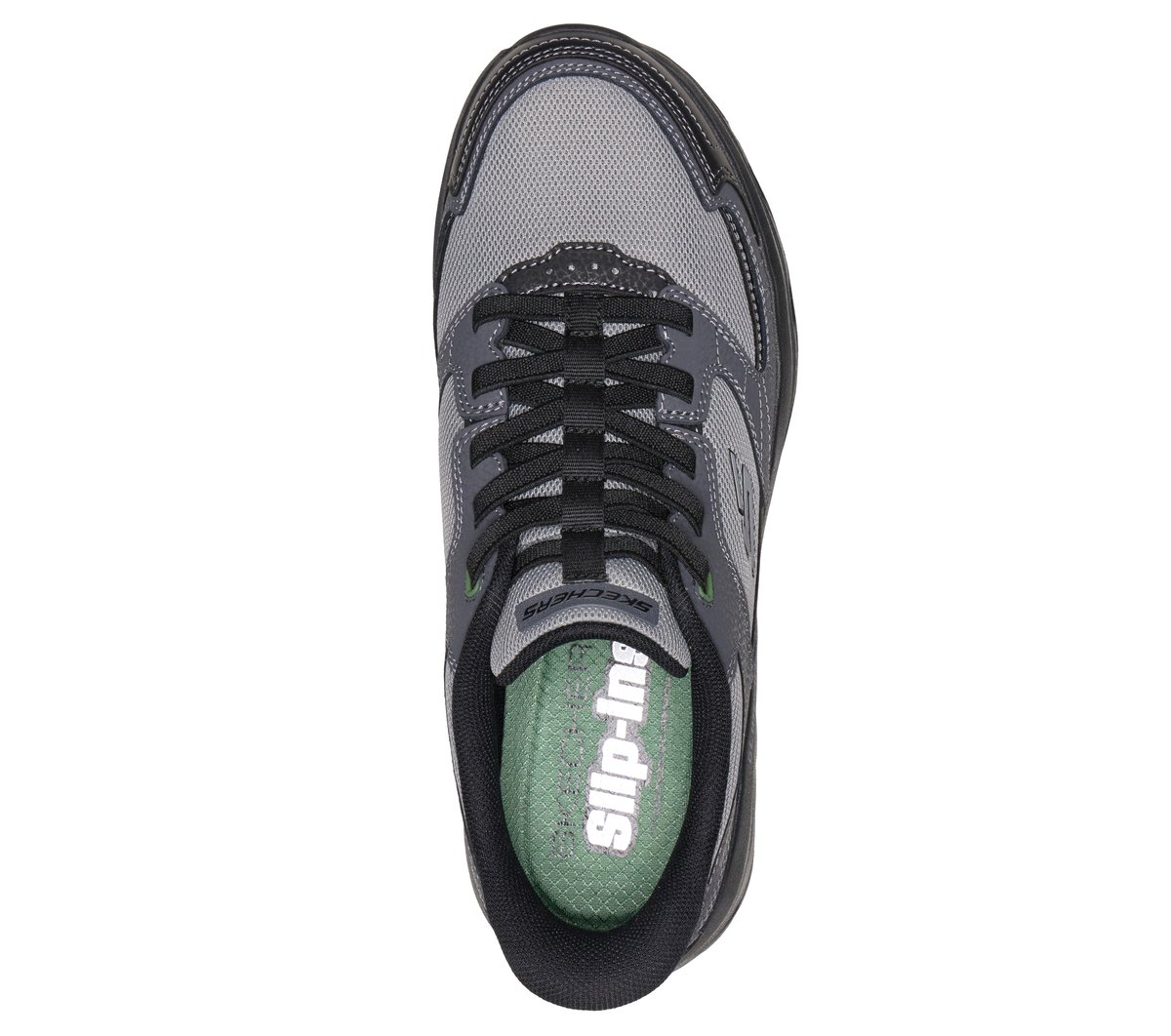 Skechers Slip-ins: Glide-Step Sole - Beale Creek — CHARCOAL/BLACK
