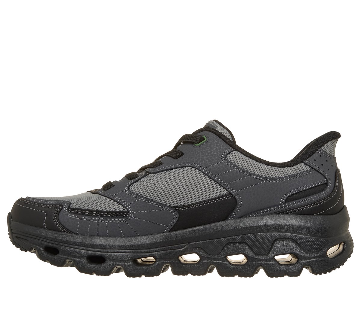 Skechers Slip-ins: Glide-Step Sole - Beale Creek — CHARCOAL/BLACK