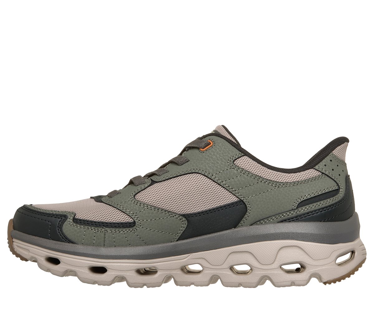 Skechers Slip-ins: Glide-Step Sole - Beale Creek — OLIVE / MULTI
