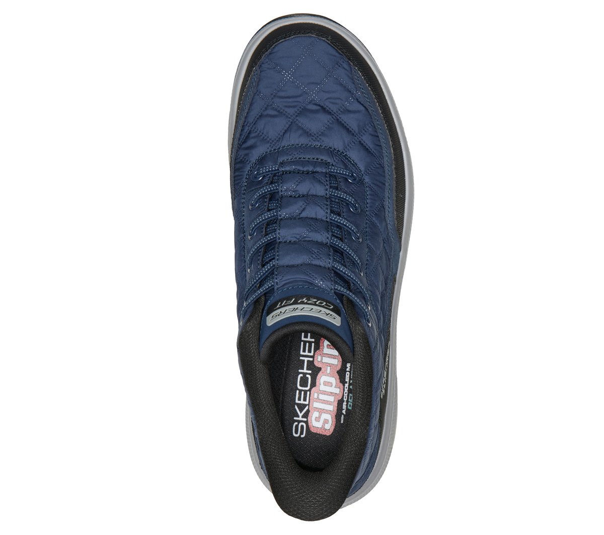 Skechers Slip-ins Relaxed Fit: Urban Explore - Cozy Fit Willow Trail — NAVY / BLACK