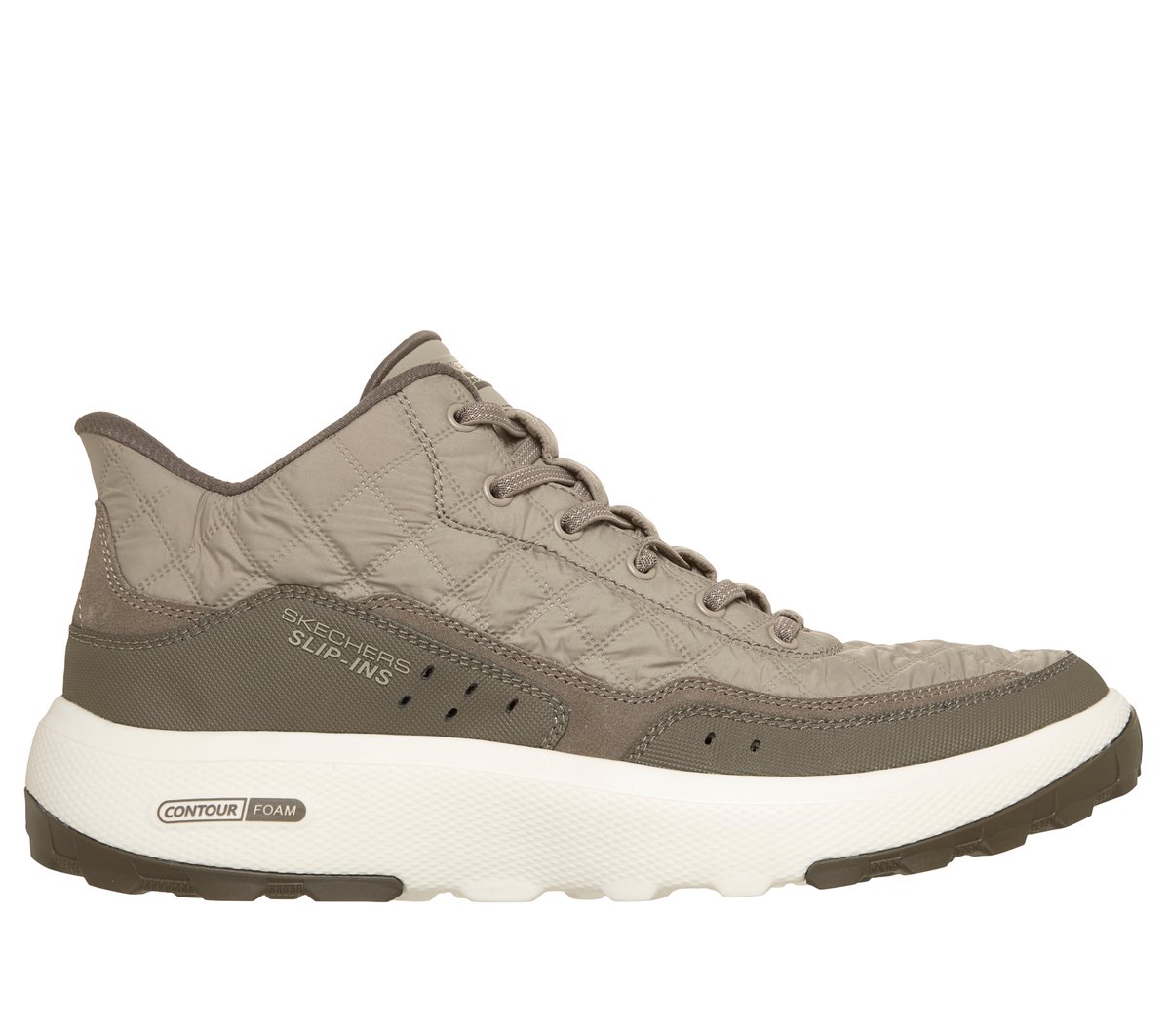 Skechers Slip-ins Relaxed Fit: Urban Explore - Cozy Fit Willow Trail — TAUPE