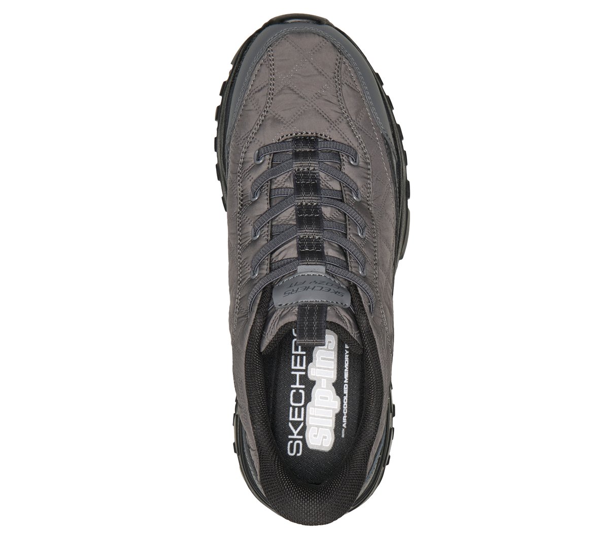 Skechers Slip-ins: E'Lite Afterburn - Cozy Fit Markleeville — CHARCOAL/BLACK