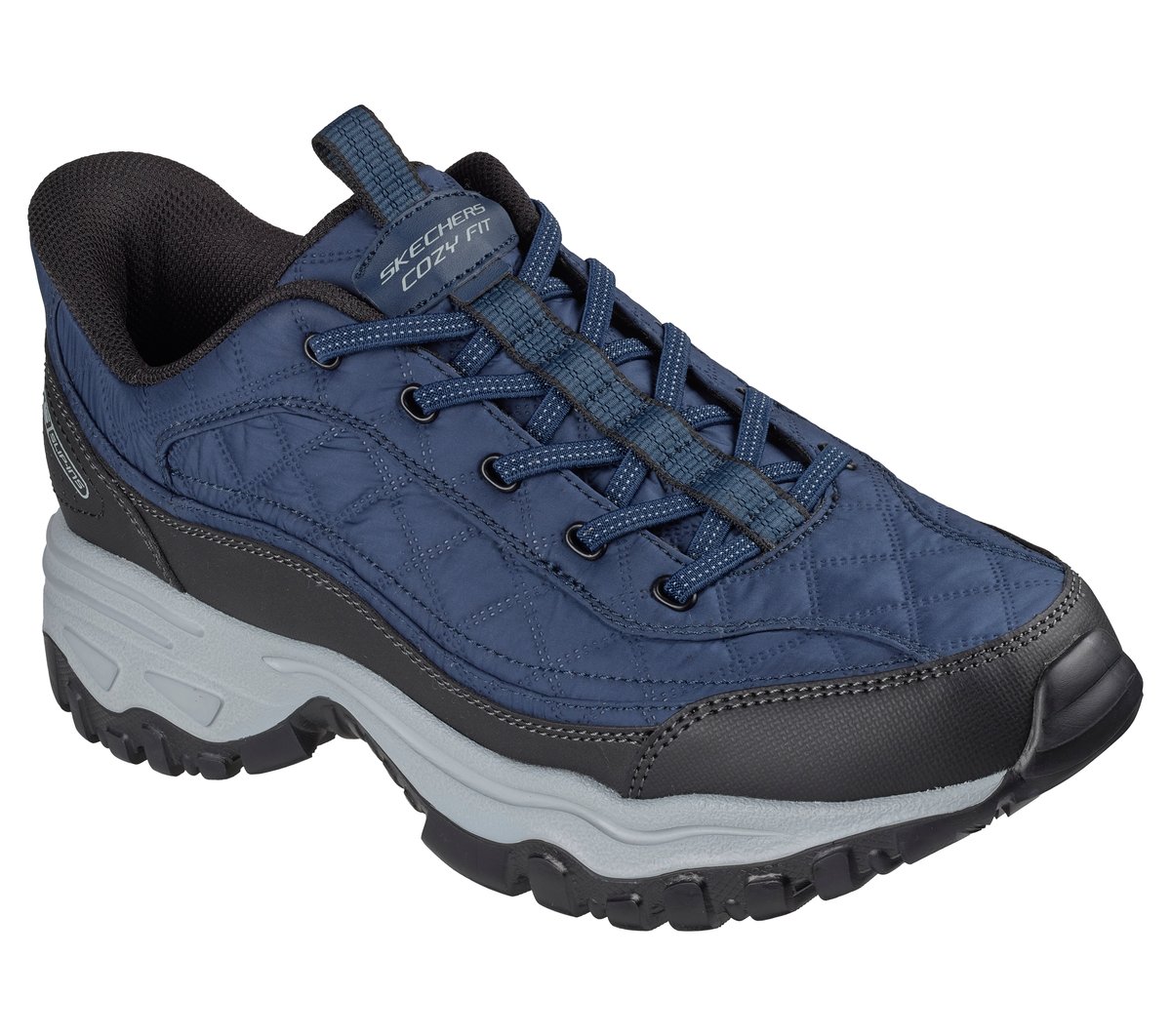 Skechers Slip-ins: E'Lite Afterburn - Cozy Fit Markleeville — NAVY / BLACK
