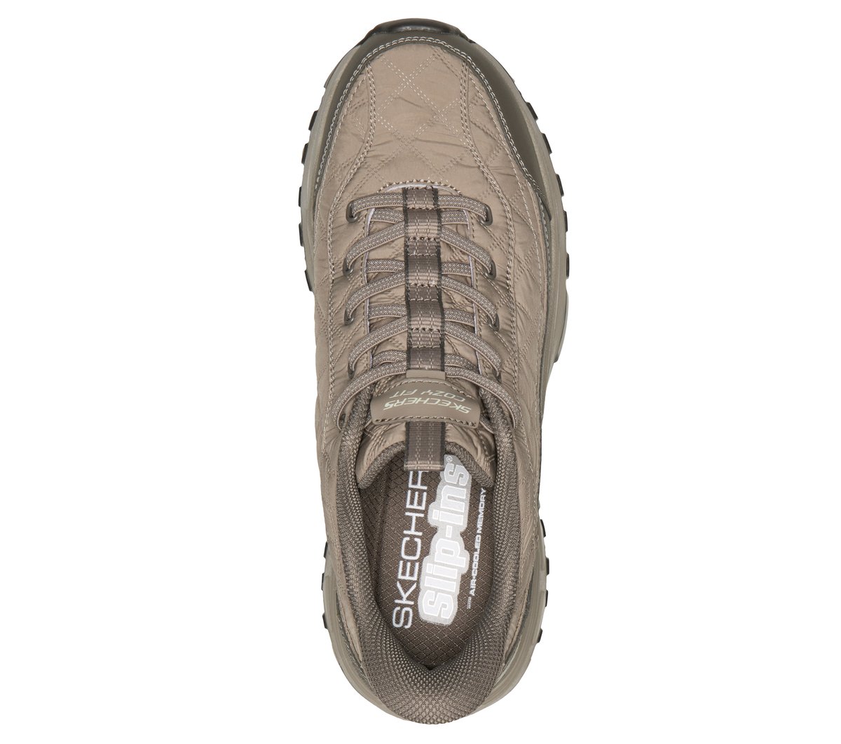 Skechers Slip-ins: E'Lite Afterburn - Cozy Fit Markleeville — TAUPE