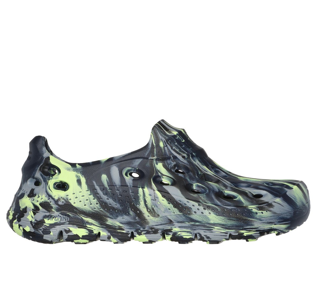 Arch Fit GO FOAM - Whirlwind — BLACK / LIME