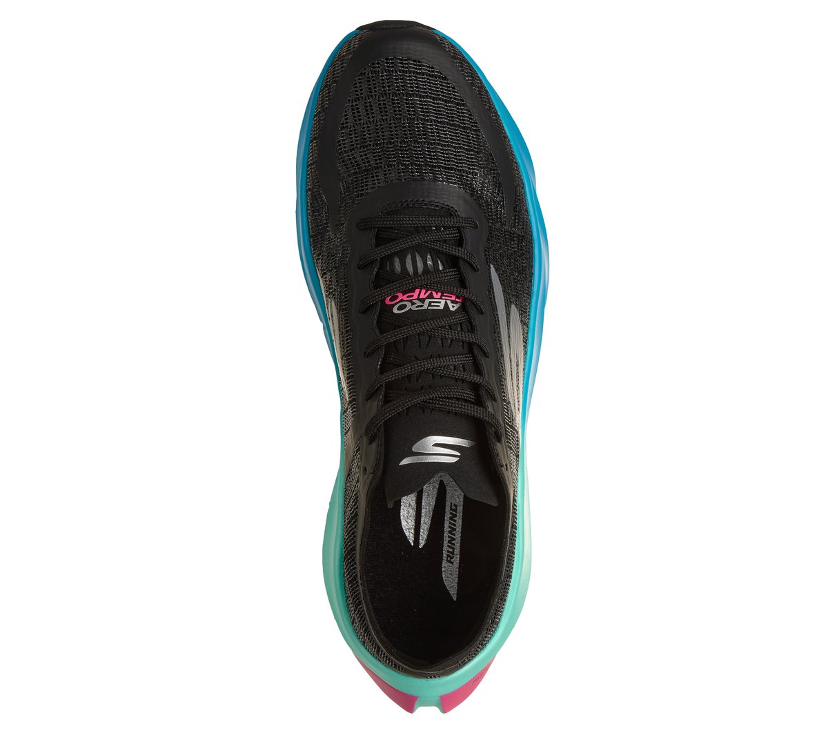 Skechers Aero Tempo — BLACK / MULTI