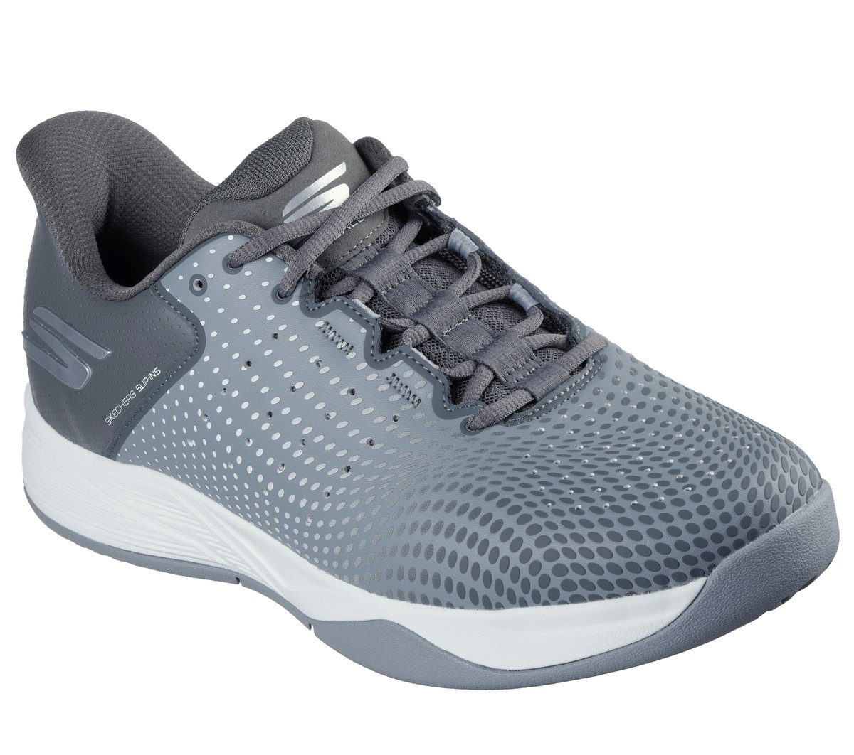 Skechers Slip-ins Relaxed Fit: Viper Court Reload — GRAY / CHARCOAL