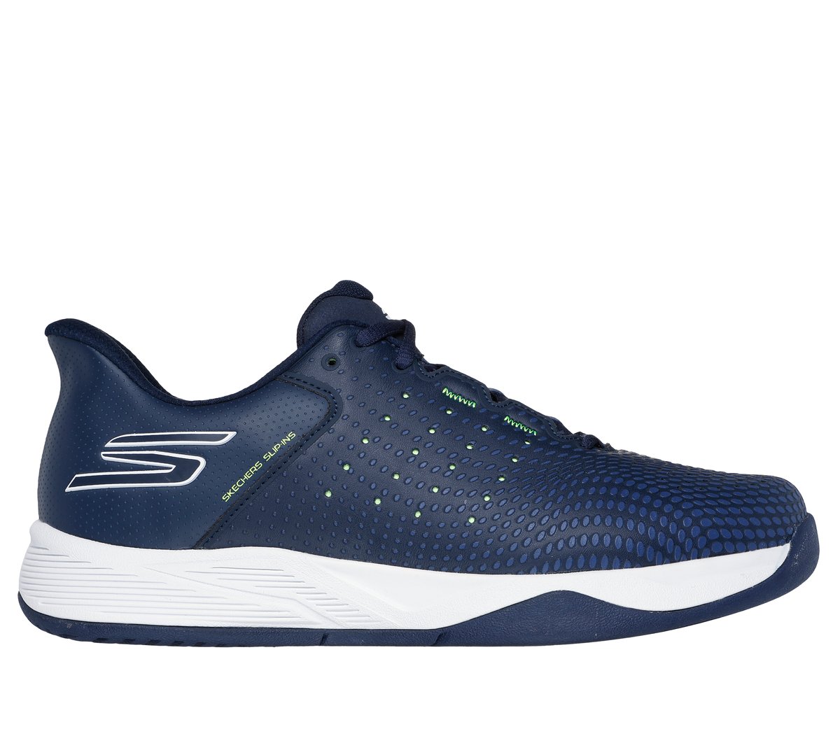 Skechers Slip-ins Relaxed Fit: Viper Court Reload — NAVY / YELLOW