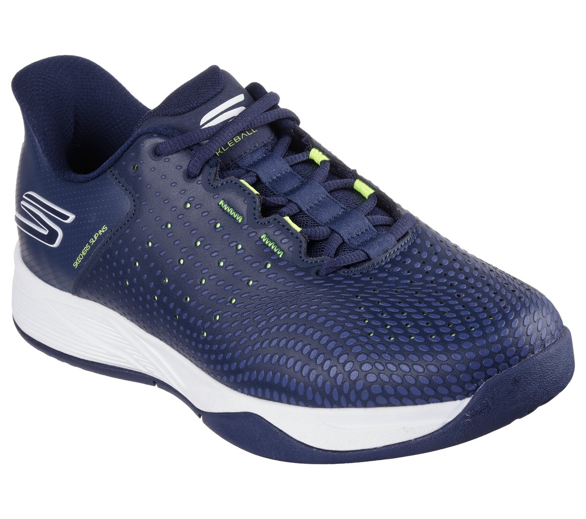 Skechers Slip-ins Relaxed Fit: Viper Court Reload — NAVY / YELLOW