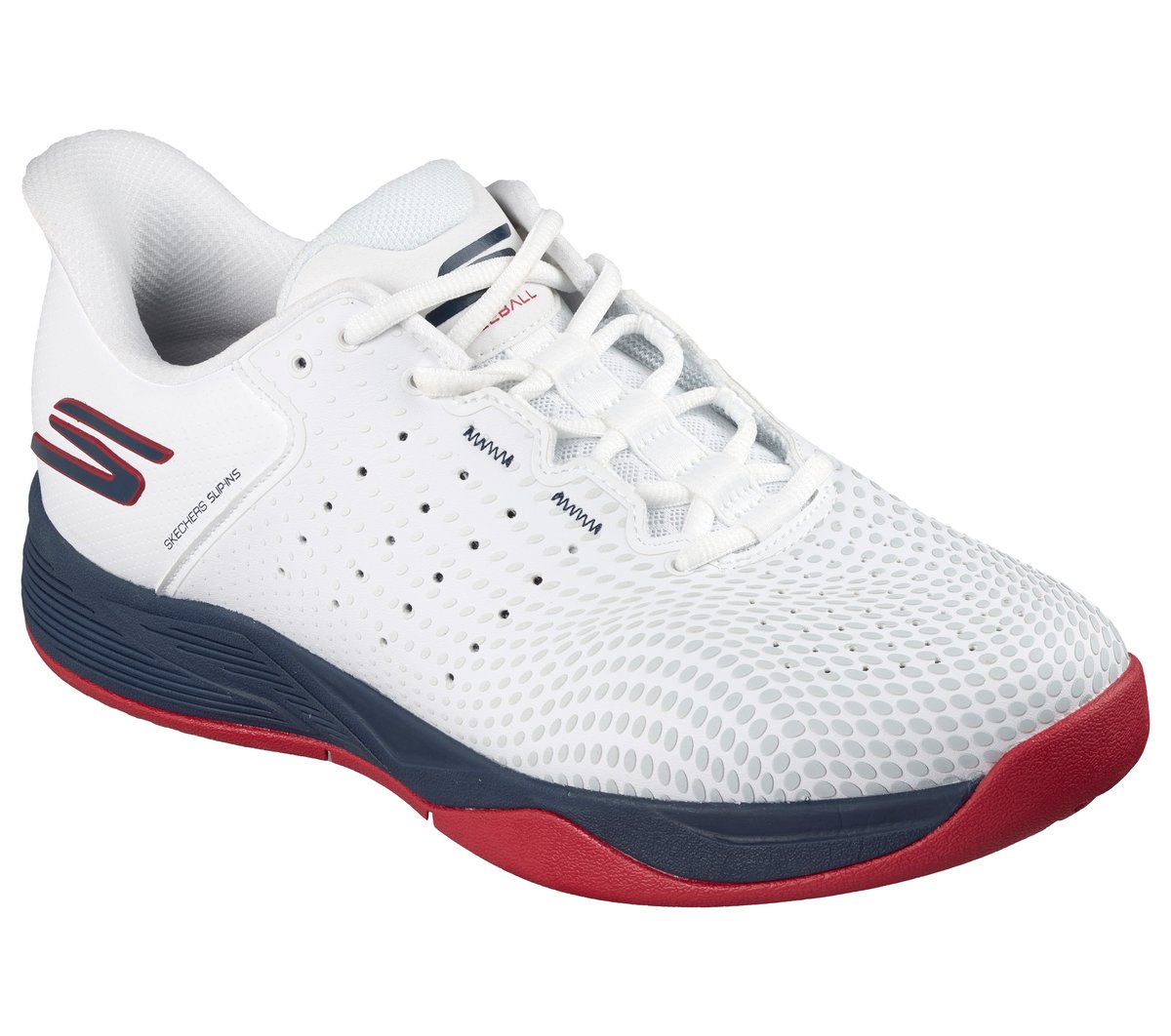 Skechers Slip-ins Relaxed Fit: Viper Court Reload — WHITE / NAVY