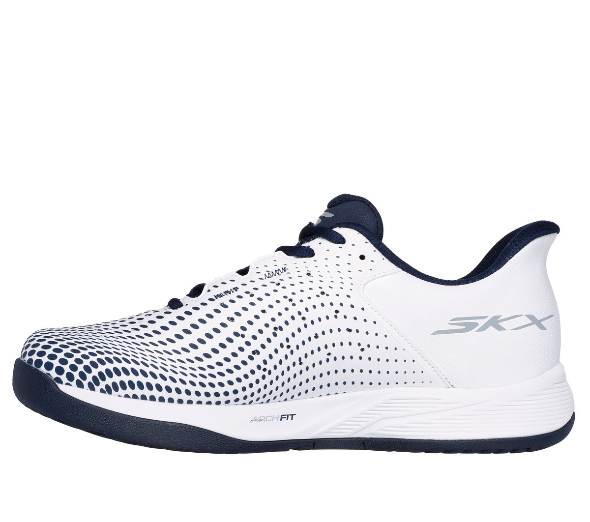Skechers Slip-ins Relaxed Fit: Viper Court Reload — WHITE / NAVY