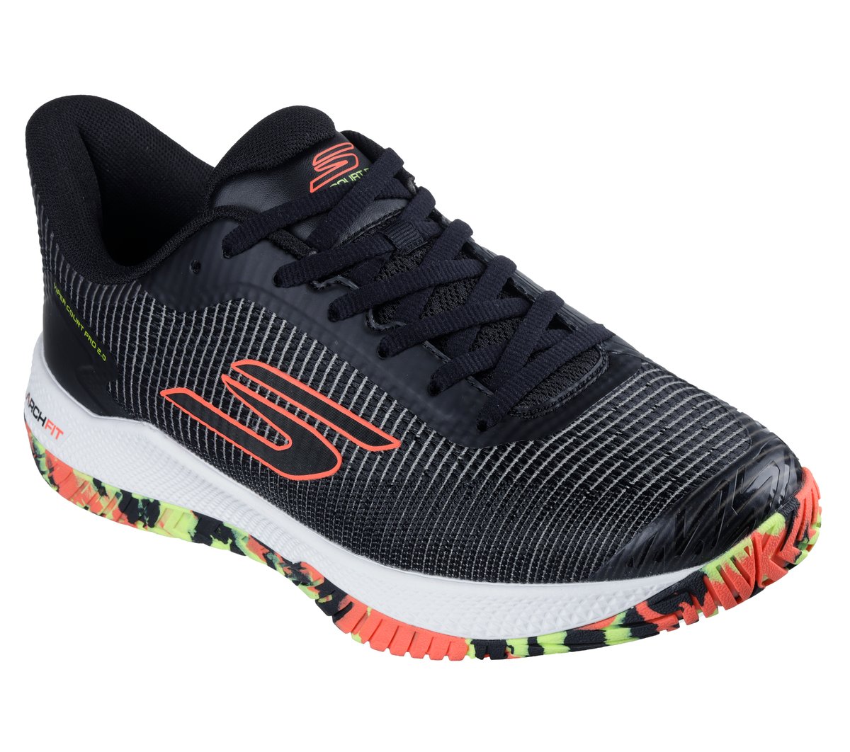 Skechers Viper Court Pro 2.0 - Pickleball — BLACK / MULTI