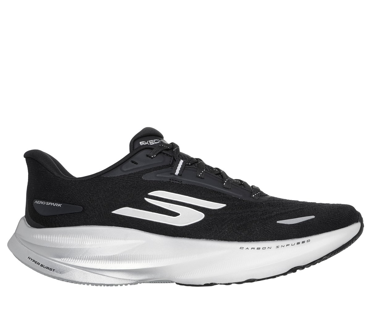 Skechers Aero Spark — BLACK / WHITE
