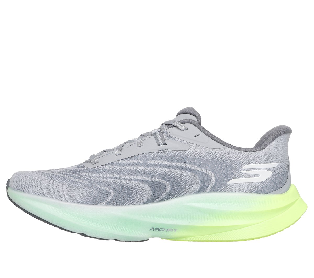 Skechers Aero Spark — GRAY / LIME