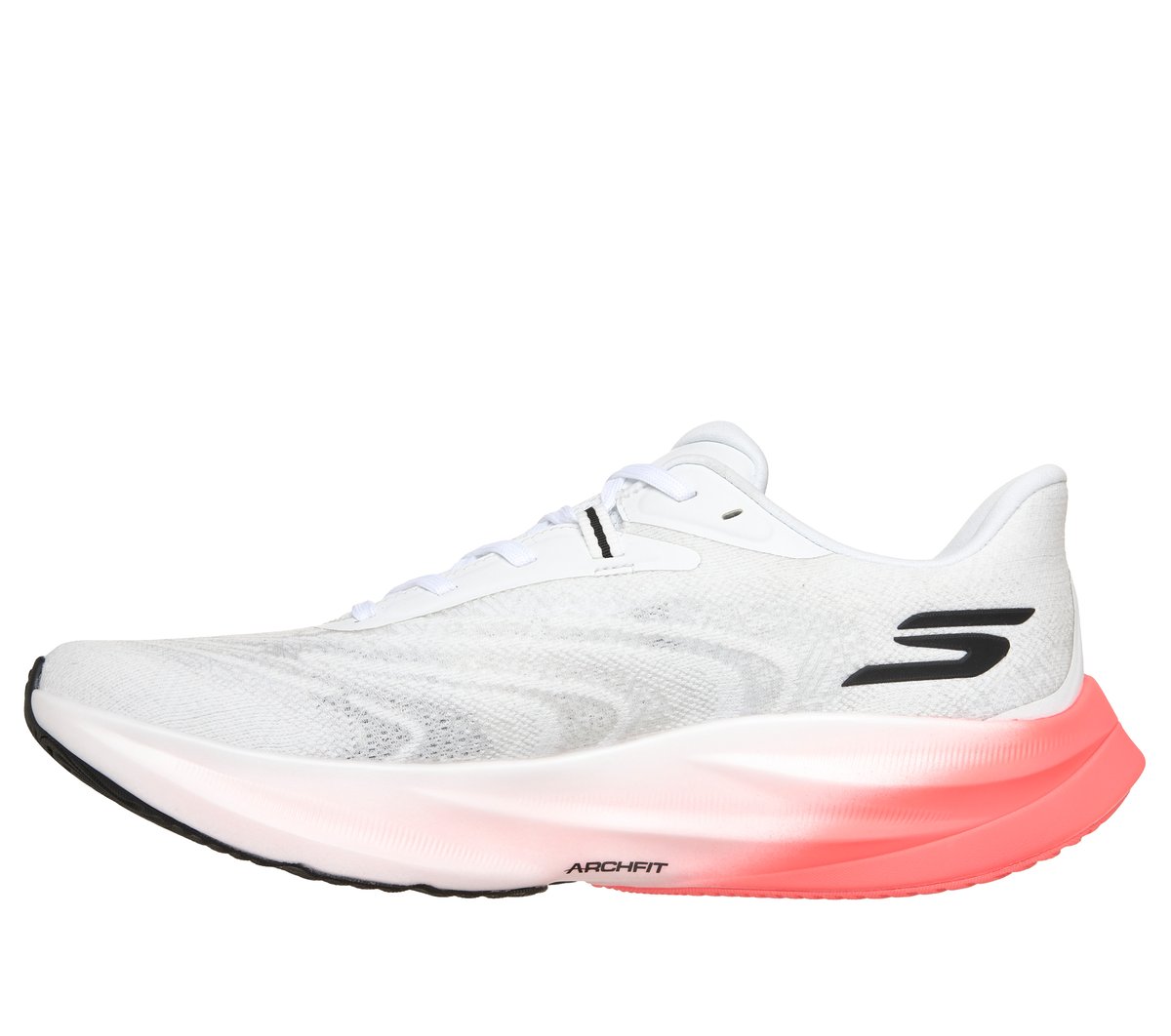 Skechers Aero Spark — WHITE / CORAL
