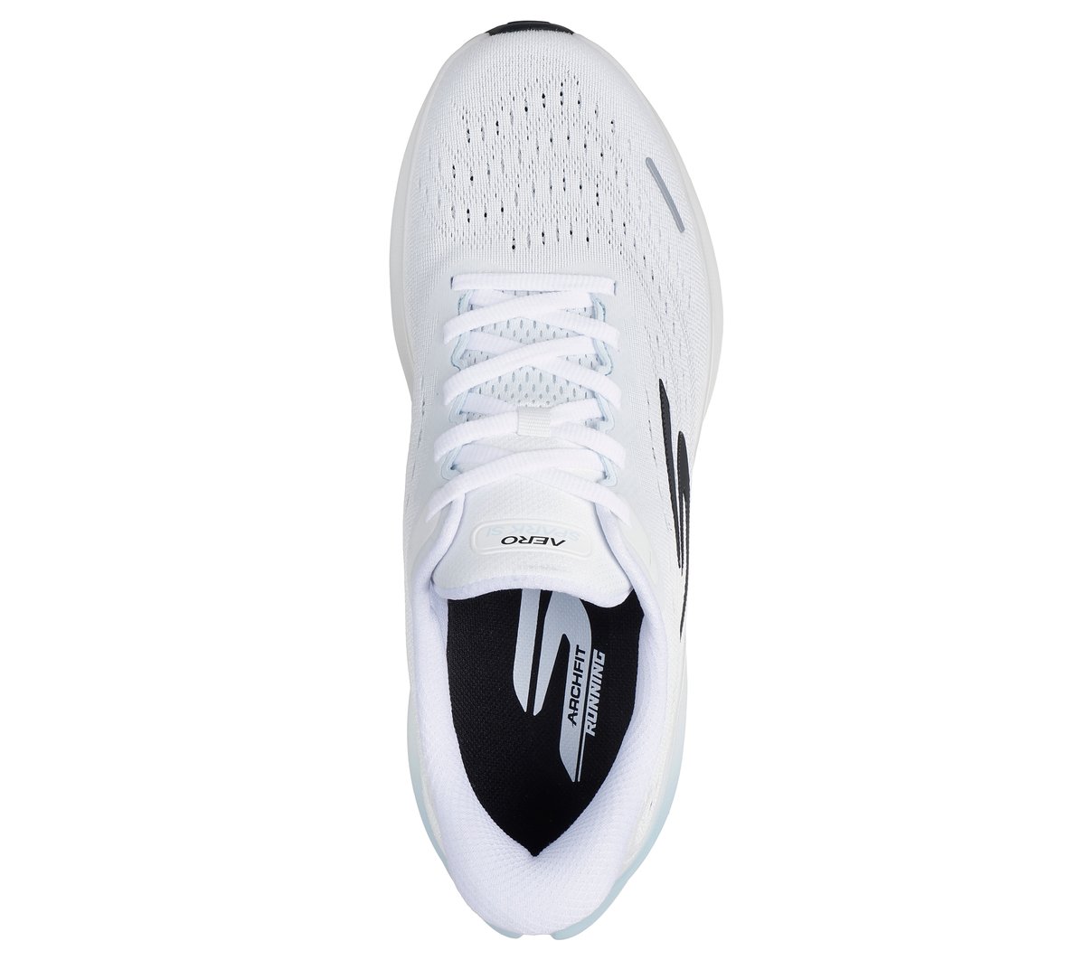 Skechers Slip-ins: Aero Spark — WHITE / LIGHT BLUE