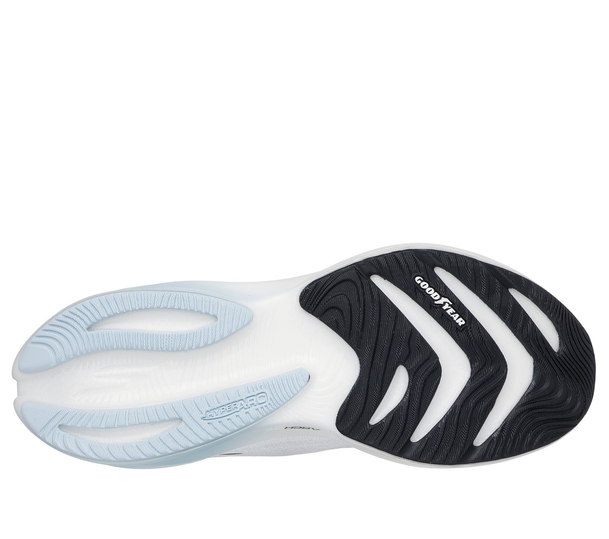 Skechers Slip-ins: Aero Spark — WHITE / LIGHT BLUE