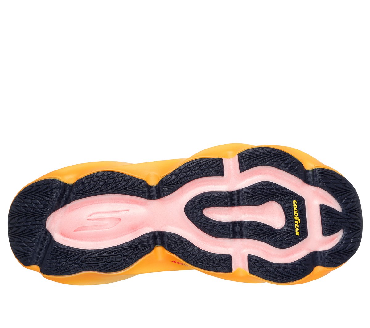 Skechers Aero Burst — NAVY / ORANGE