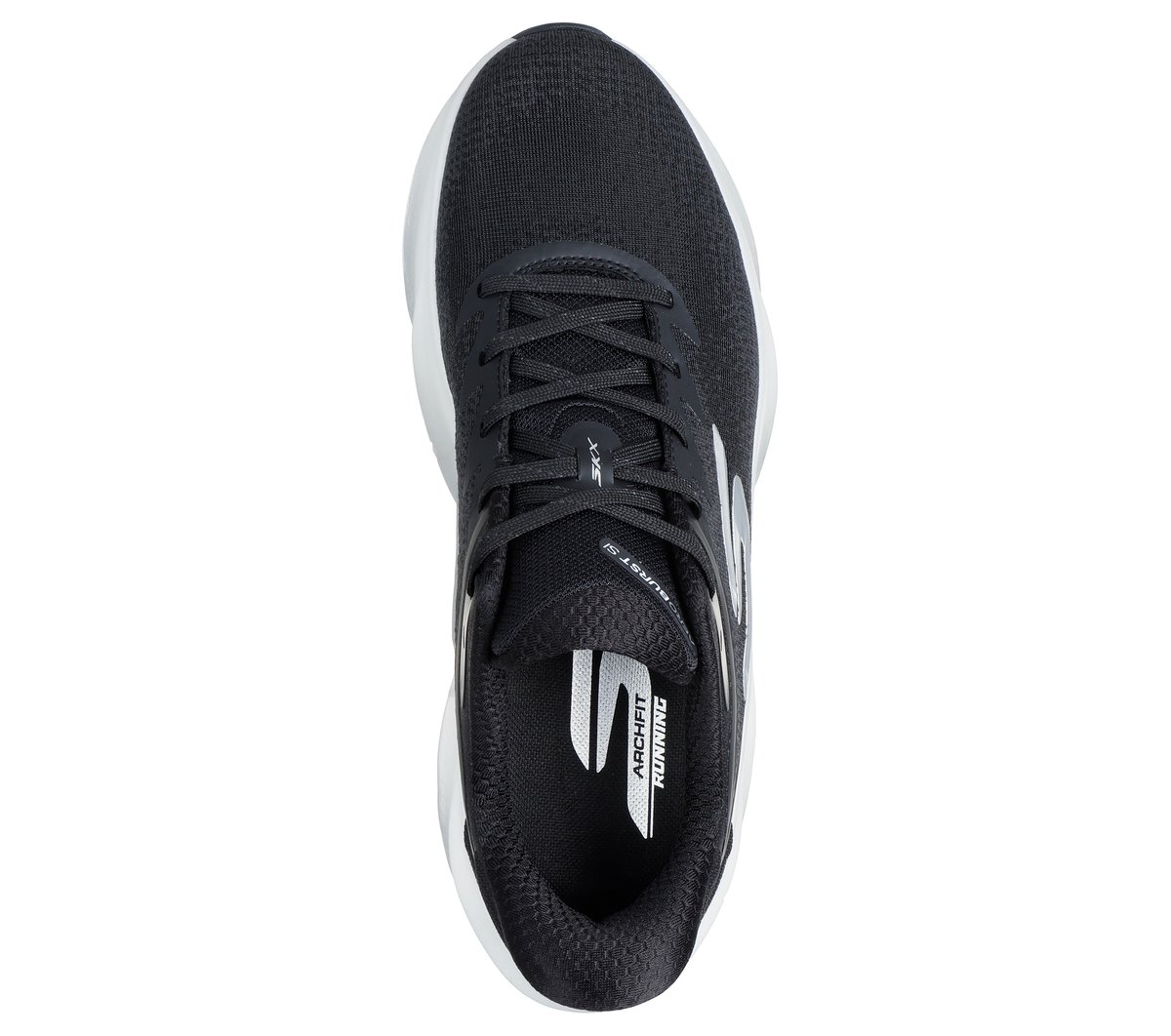 Skechers Slip-ins: Aero Burst — BLACK / WHITE