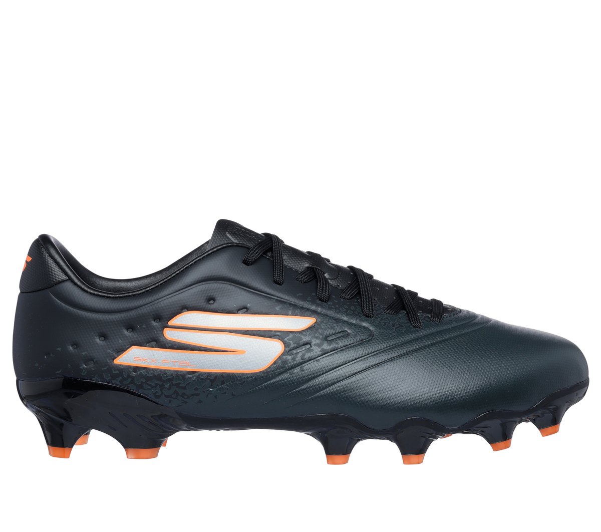 Skechers Razor 1.5 Academy FG — BLACK / ORANGE