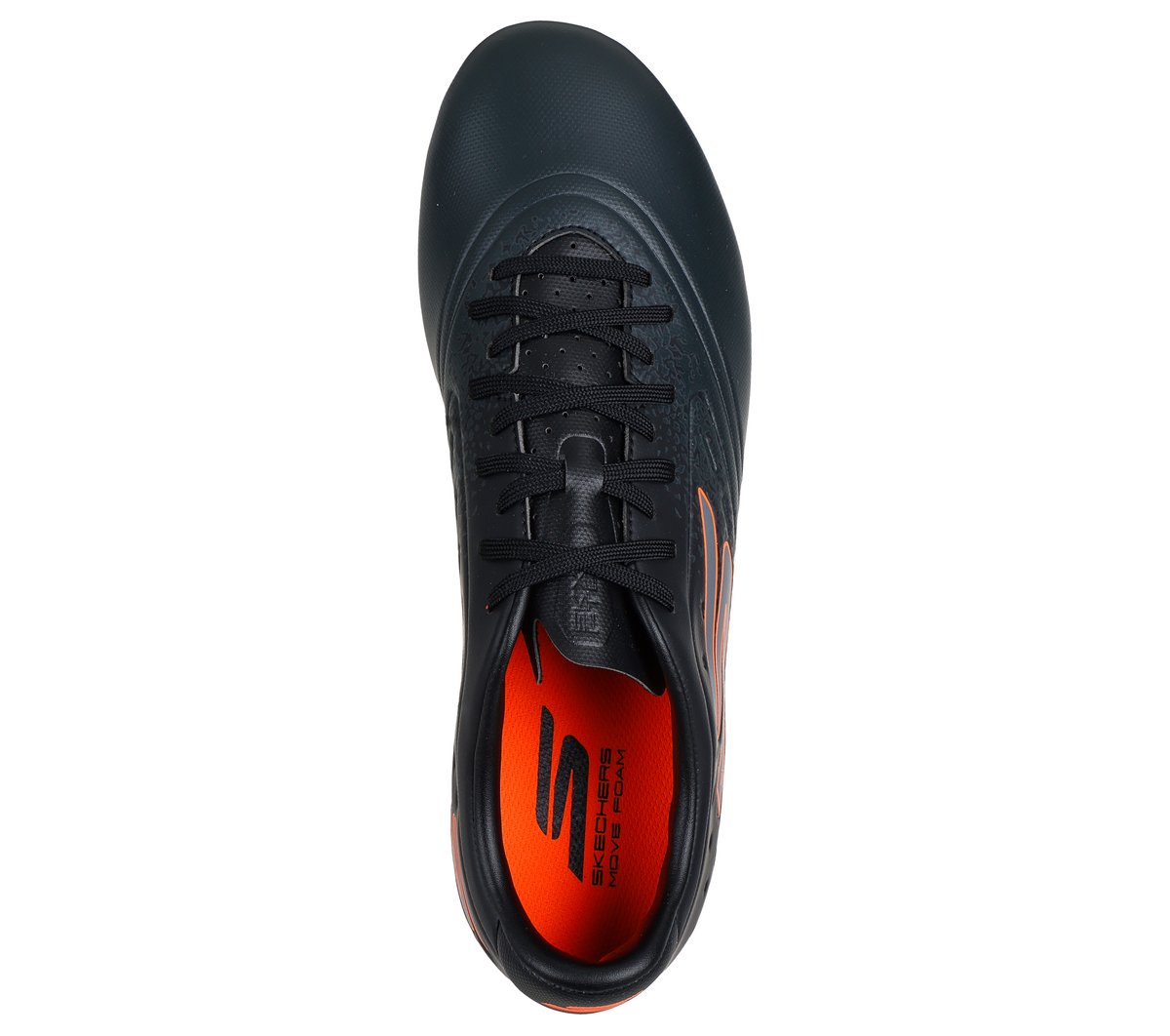 Skechers Razor 1.5 Academy FG — BLACK / ORANGE