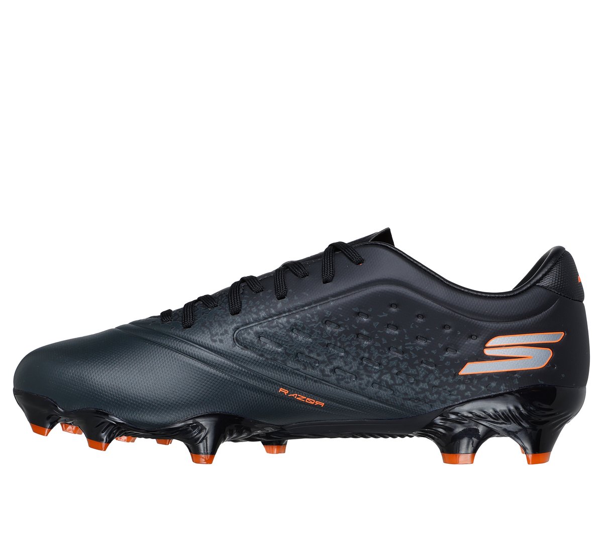 Skechers Razor 1.5 Academy FG — BLACK / ORANGE