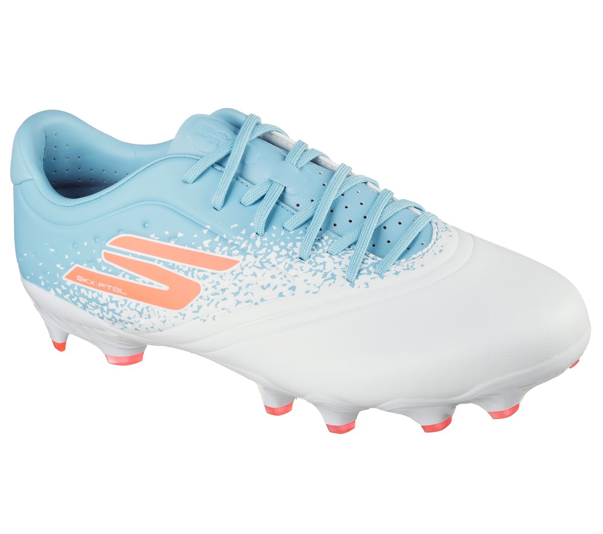 Skechers Razor 1.5 Academy FG — WHITE / TURQUOISE
