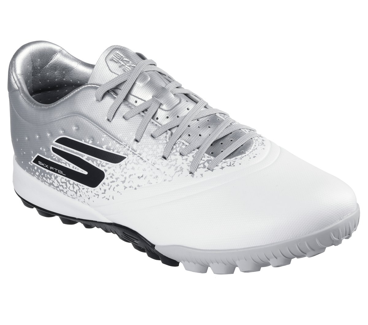 Skechers Razor 1.5 Academy TF — WHITE / SILVER