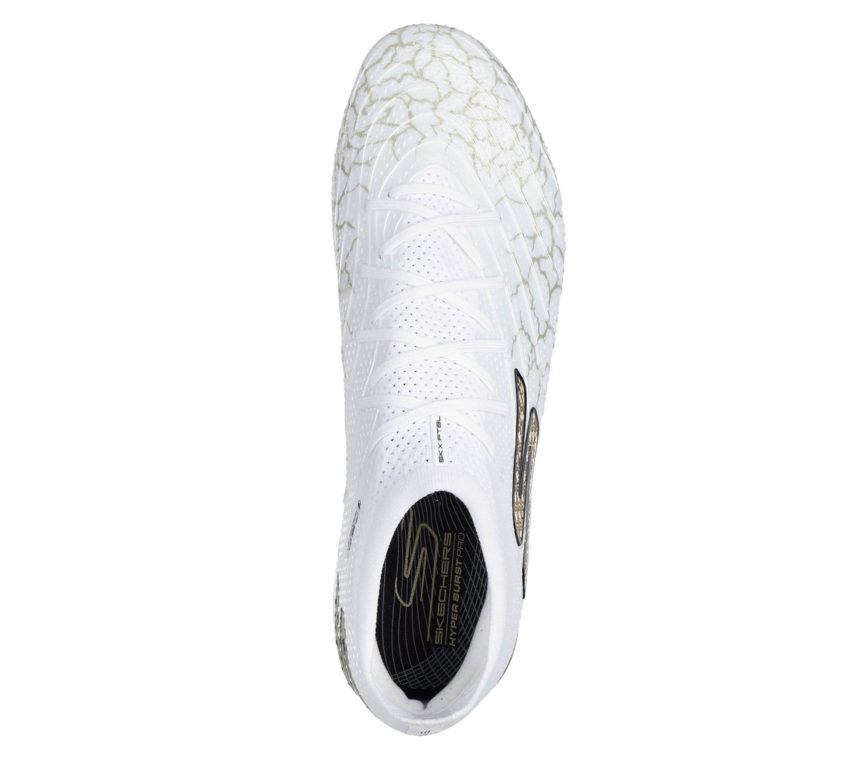 Skechers SKX_ 1.5 Elite FG — WHITE / BLACK / GOLD
