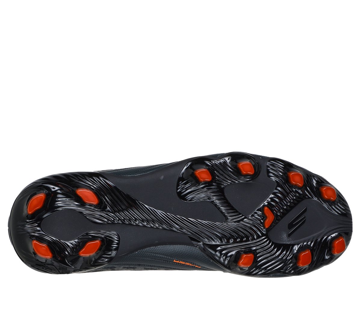 Skechers Razor 1.5 Jr Youth FG — BLACK / ORANGE