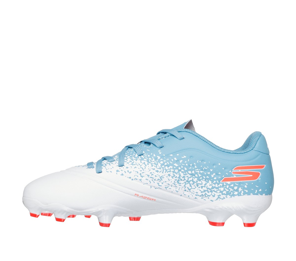 Skechers Razor 1.5 Jr Td FG — WHITE / TURQUOISE