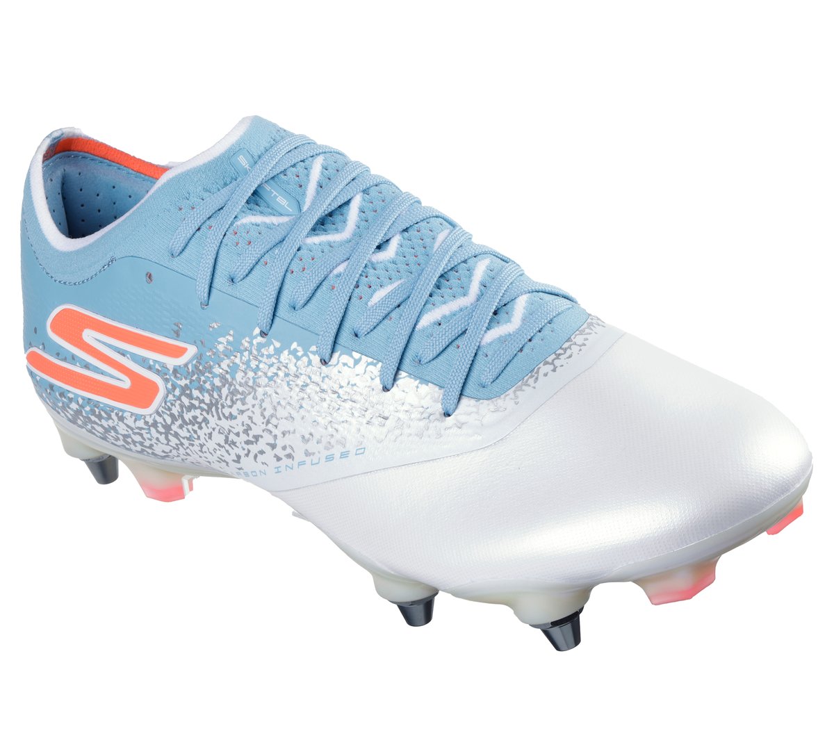 Skechers Razor 1.5 Elite SG — WHITE / TURQUOISE