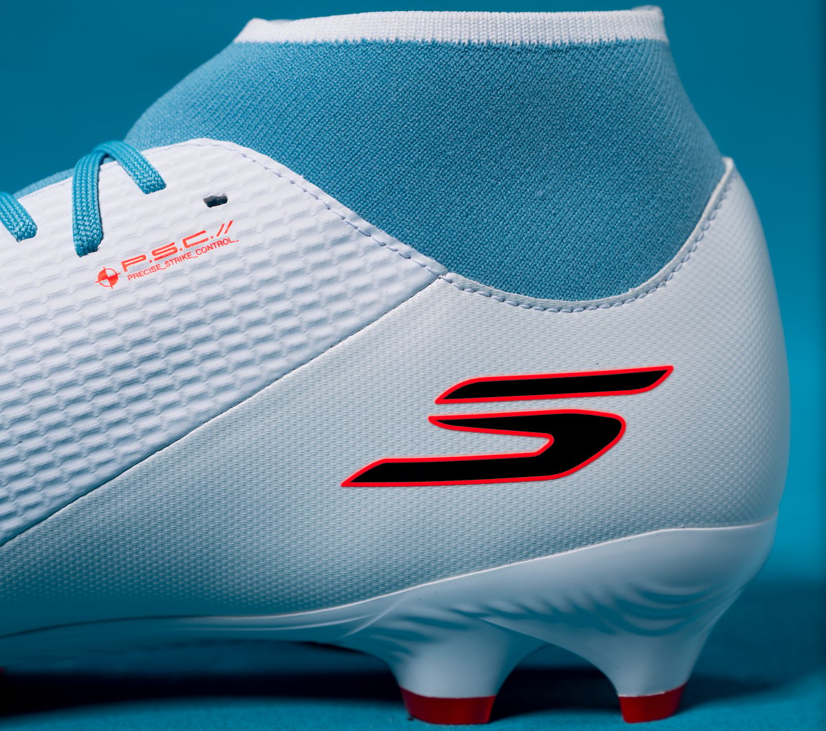 Skechers SKX_2 High Academy FG — WHITE / TURQUOISE
