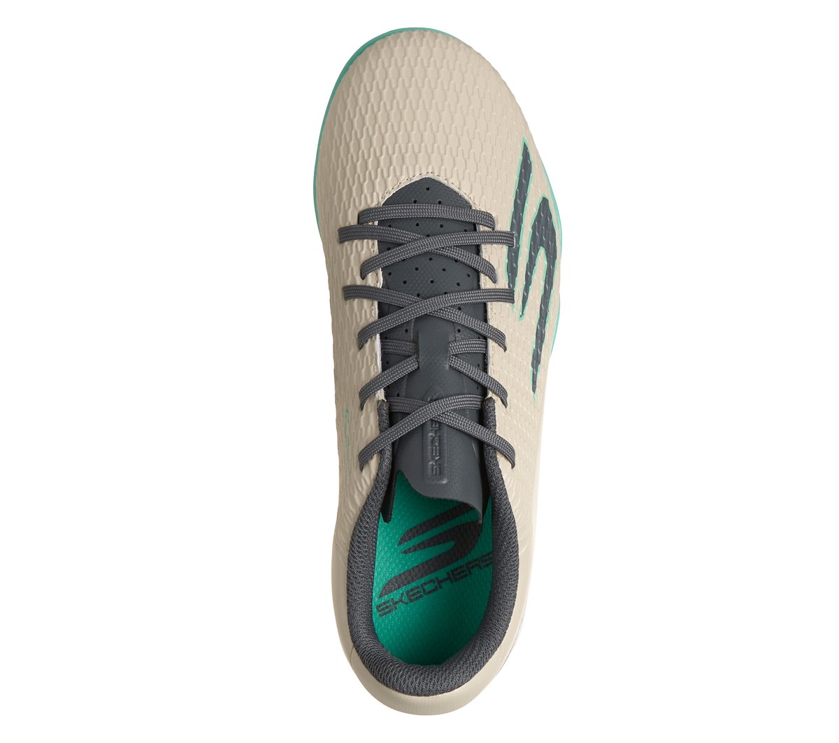 Skechers SKX_2 Jr Youth TF — NATURAL / GRAY
