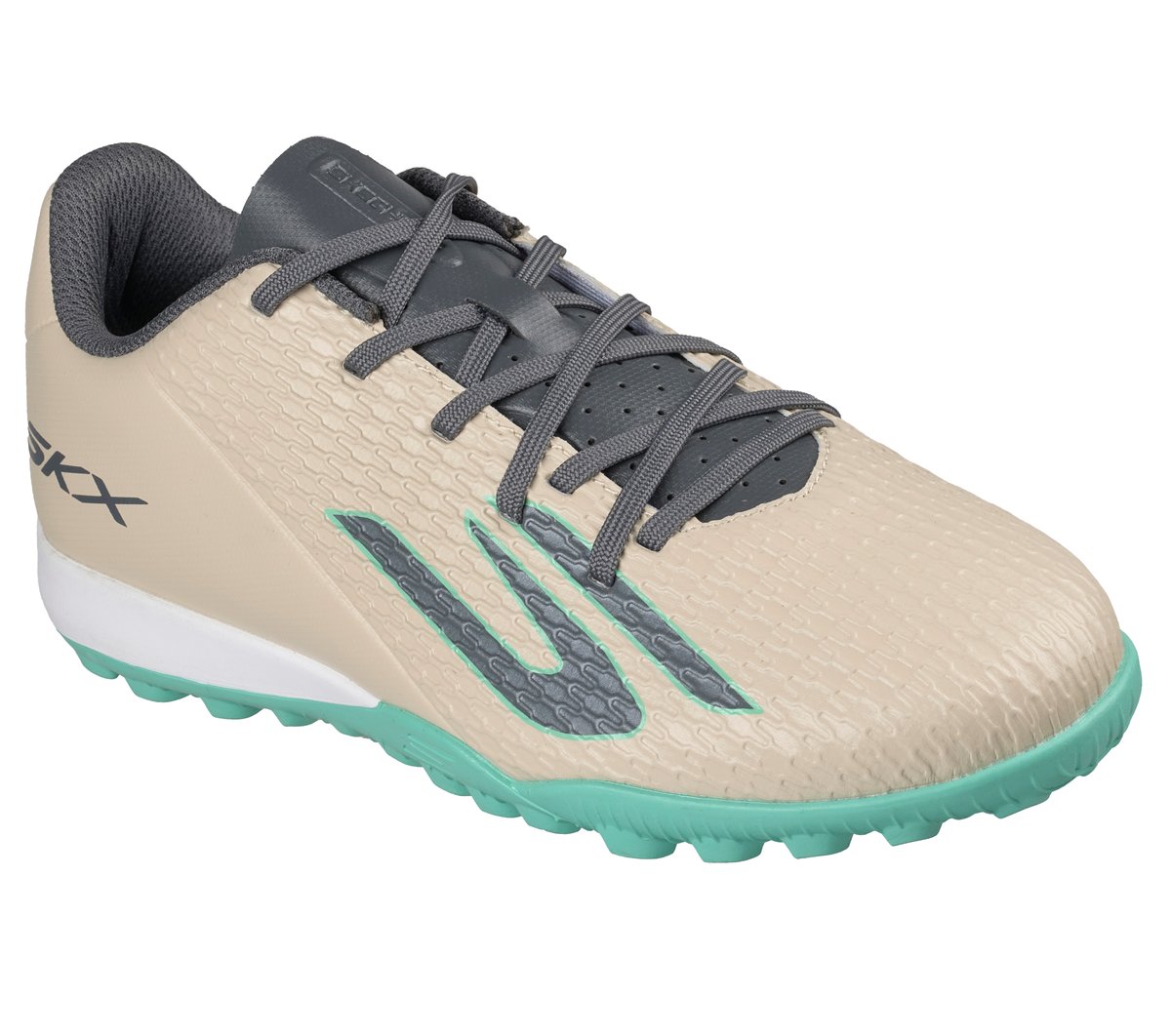 Skechers SKX_2 Jr Youth TF — NATURAL / GRAY