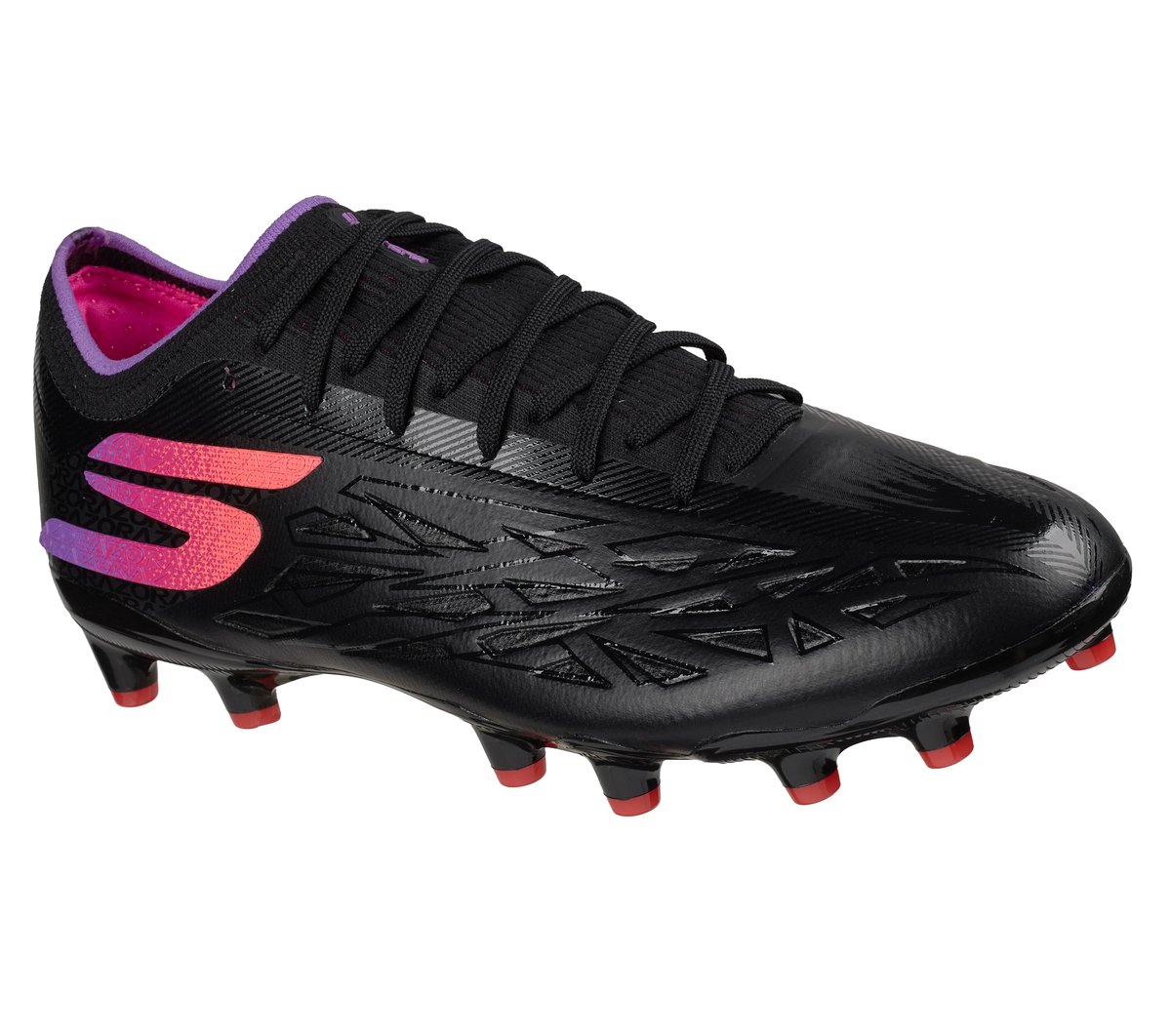 Skechers Razor 2 Elite AG — BLACK / PURPLE