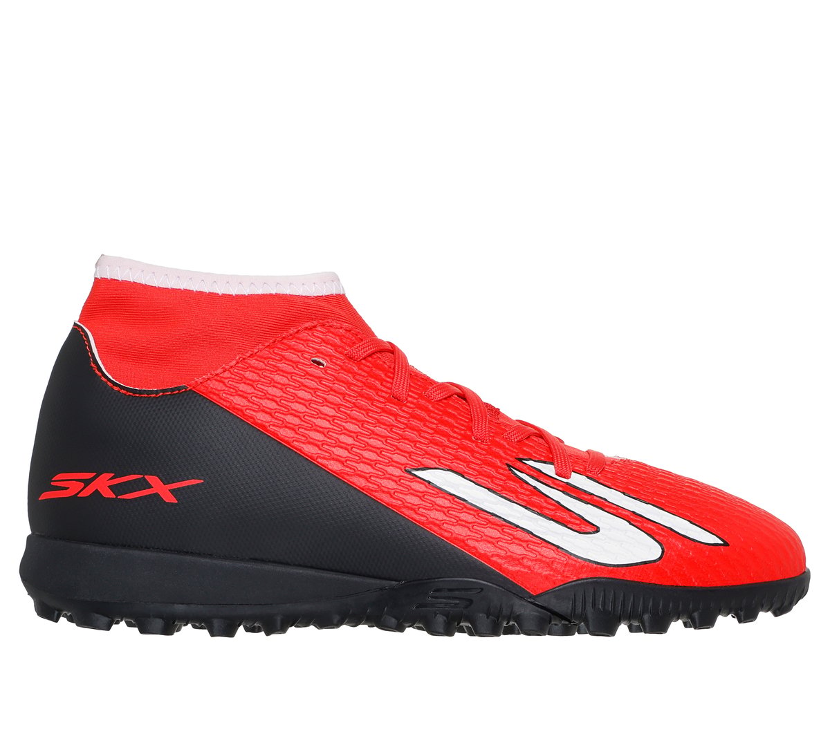 Skechers SKX_2 Jr High Youth TF — RED / BLACK