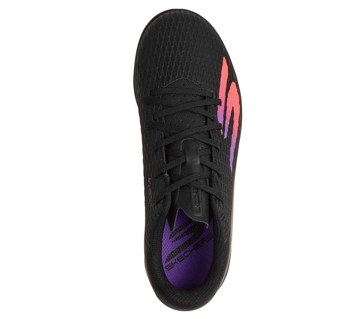 Skechers SKX_2 Jr Youth IC — BLACK / PURPLE