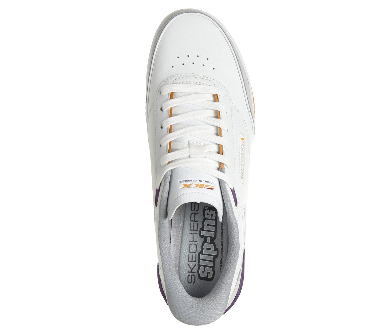 Skechers Slip-ins: Recoil - Laykes — WHITE / PURPLE