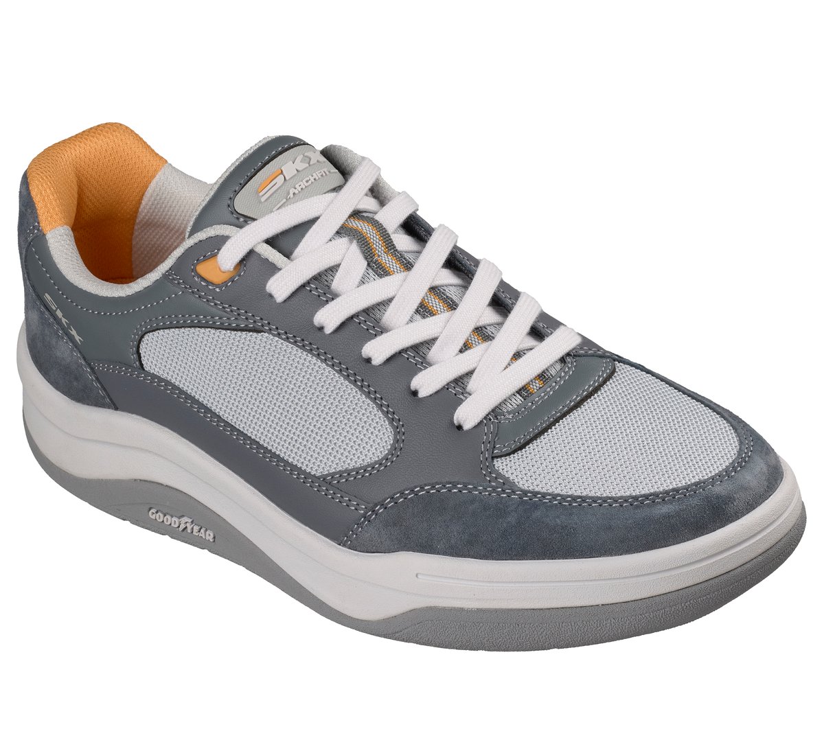 Arch Fit Wave — GRAY / YELLOW