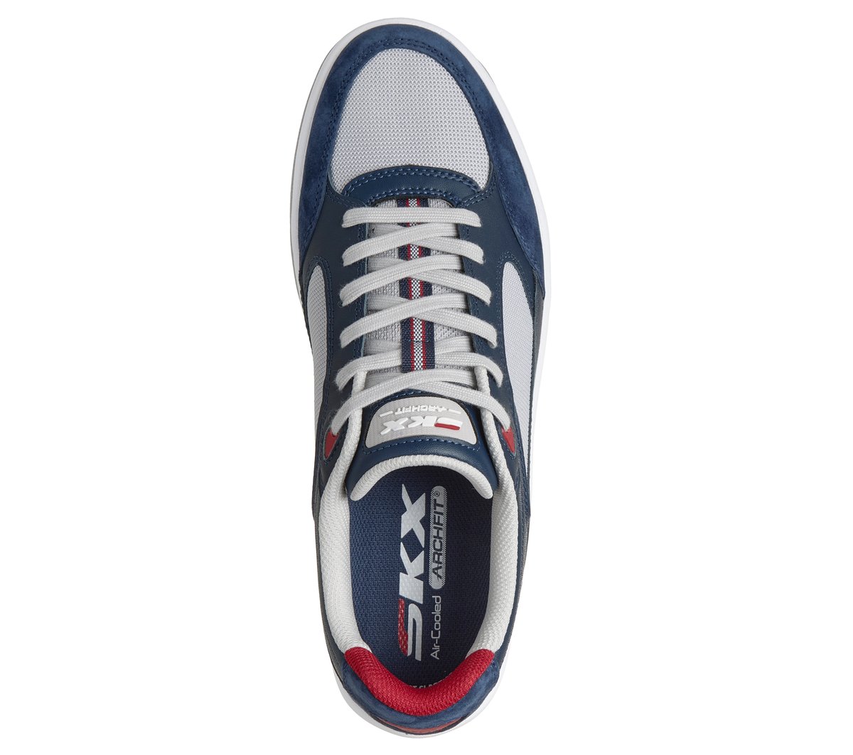 Arch Fit Wave — NAVY / RED