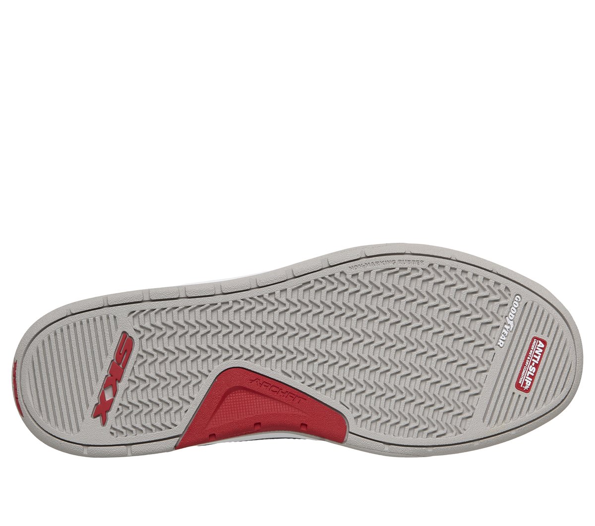 Arch Fit Wave — NAVY / RED